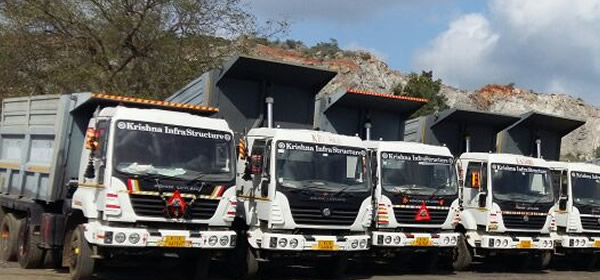 multi-axle tipper trucks