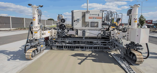 Inset slipform paver SP 64 / SP 64i